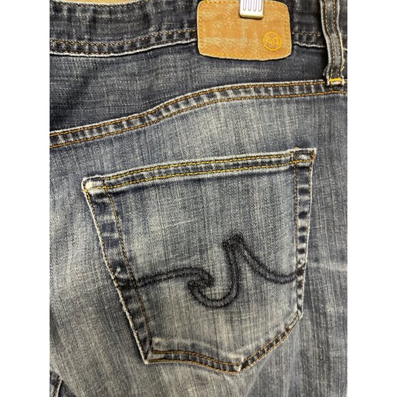 AG Adriano Goldschmied Protoge Men's Jeans Straight Leg Denim Size 36 Distressed - Picture 6 of 9